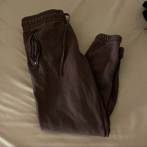maison article brown sweatpants